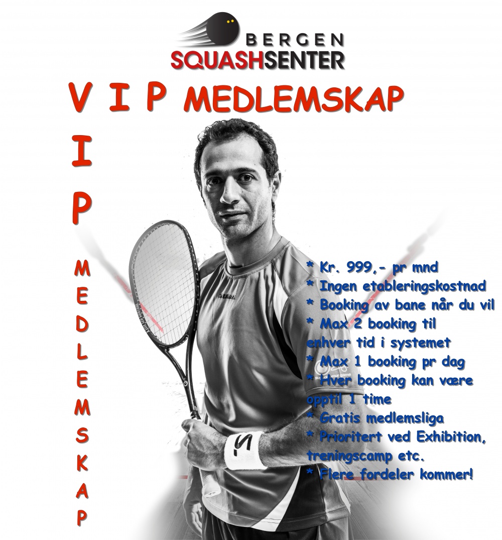 Vi lanserer VIP medlemskap!