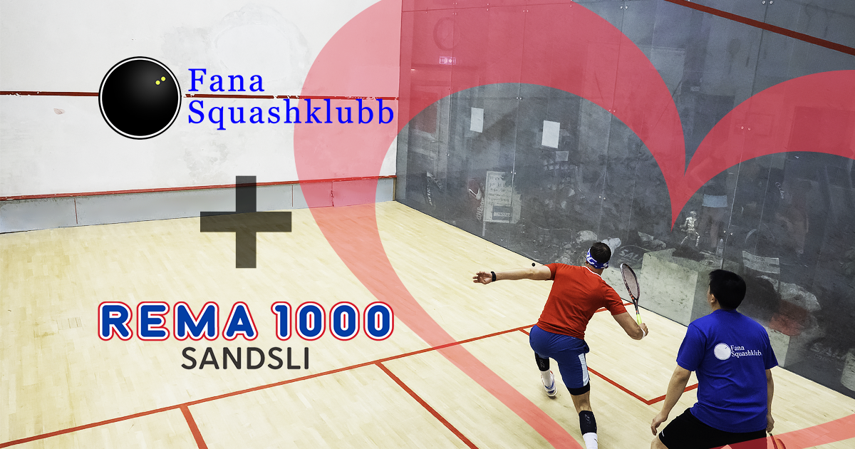 Handle for 200 kr – Få 30 dager med squash GRATIS!